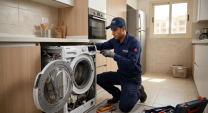 صيانة غسالات هوفر في الساحل الشمالي بواسطة فني متخصص داخل المنزل